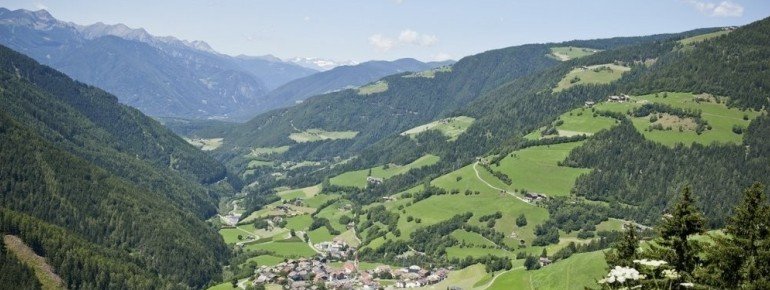 Idyllisches Seitental Lüsen