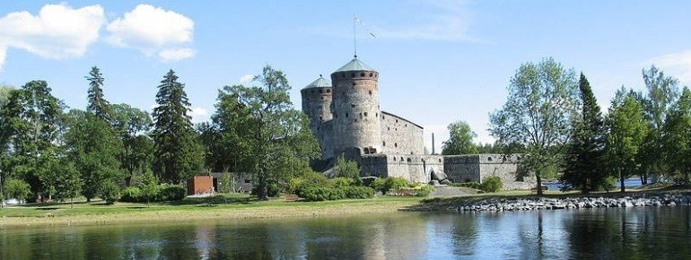 Olavinlinna Savonlinna, Lakeland, Finnland