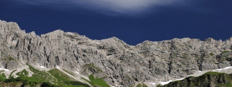 ... und diesen wunderbaren Anblick auf sich wirken lassen! Bad Hindelangs Bergwelt ist einzigartig!