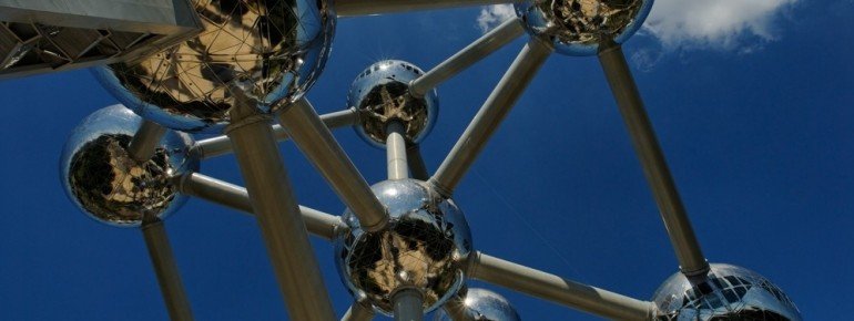 Das Atomium ist das Wahrzeichen der Stadt Brüssel