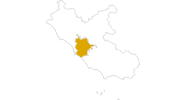 map of all hikes Rome
