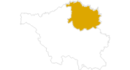 Karte der Wetter Nohfelden-Bosen