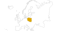 map of all hikes in Poland