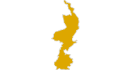 map of all hikes in South Limburg
