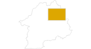 Karte der Wetter in der Region Liptau
