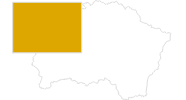 map of all hikes in the Region of the Tatras and Northern Spis
