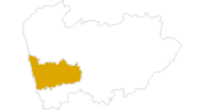 map of all hikes in Porto