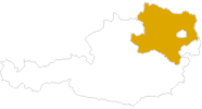 Karte der Wanderungen in Niederösterreich