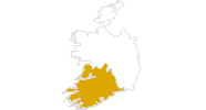 Karte der Wanderungen in Munster
