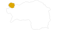 Karte der Wanderungen in Ausseerland - Salzkammergut