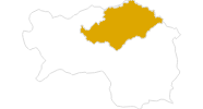 Karte der Wetter in der Hochsteiermark