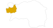 Karte der Wanderungen in Schladming-Dachstein