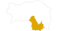 Karte der Wetter in Süd & West Steiermark