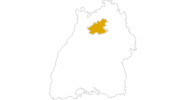 Karte der Wetter im Heilbronner Land