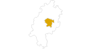 Karte der Wetter am Vogelsberg