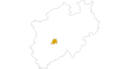 Karte der Wetter Bergische Drei