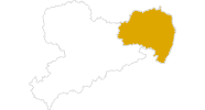 Karte der Wetter in Oberlausitz