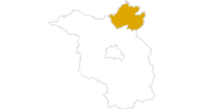 Karte der Wetter in der Uckermark