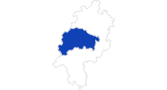 Karte der Badewetter Gießen und Umgebung