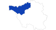 map of all swimming spots Merzig-Wadern