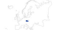 map of all swimming spots in the Czech Republic