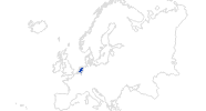 Karte der Badewetter in Niederlande