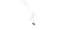 map of all swimming spots on Zakynthos