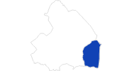 map of all swimming spots in Emmen