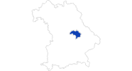 Karte der Badewetter Regensburg und Umland