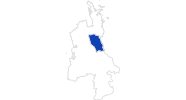map of all swimming spots in Matamata