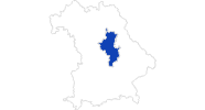 Karte der Bademöglichkeiten Bayerischer Jura