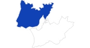 Karte der Wetter in Lissabon