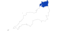 map of all swimming spots in Gloucestershire, Wiltshire and Bristol/Bath area