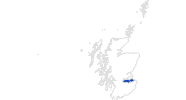 map of all swimming spots in Edinburgh and the Lothians
