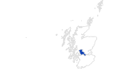 Karte der Bademöglichkeiten in Loch Lomond, Trossachs & Forth Valley