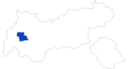 Karte der Wetter in Tirol West