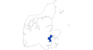 map of all swimming spots in Aarhus