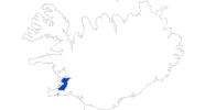 Karte der Bademöglichkeiten in Islands Hauptstadtregion