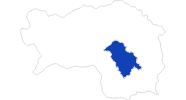 Karte der Bademöglichkeiten in Region Graz