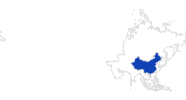 map of all swimming spots in China