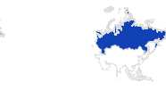 map of all swimming spots in Russia