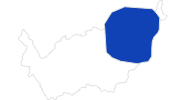 map of all swimming spots in Brig / Aletsch