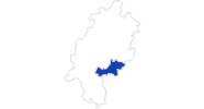 Karte der Badewetter am Spessart / Kinzigtal