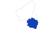 Karte der Bademöglichkeiten in der Pfalz