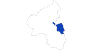 map of all swimming spots in Rhenish Hesse
