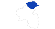 map of all swimming spots in the Westerwald