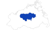 Karte der Wetter in der Mecklenburgische Schweiz