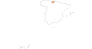 map of all tourist attractions in Cantabria