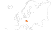 Karte der Ausflugsziele in Tschechien