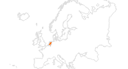 Karte der Ausflugsziele in Niederlande